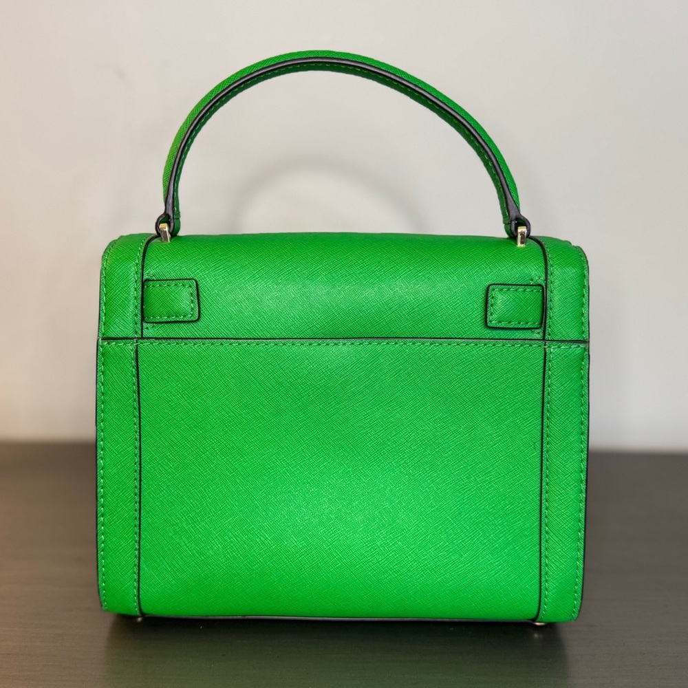 Michael Kors Dillon Studded Messenger Bag in Green Palm - Picture 7 of 16